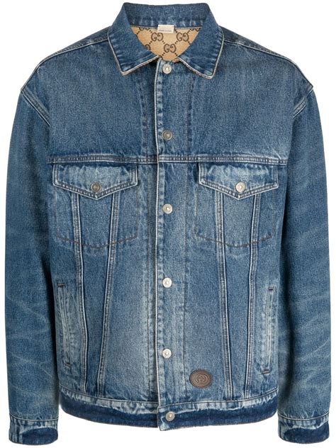 gucci reversible denim jacket